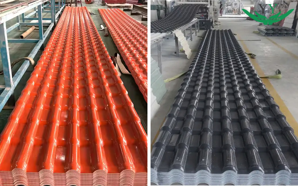 advantages of plastic roof tiles