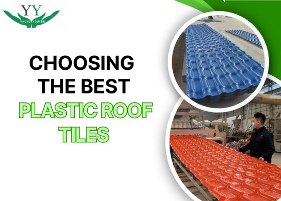 best plastic roof tile