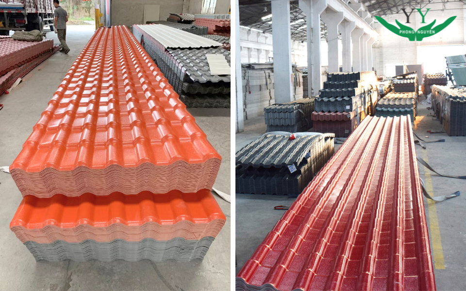 phong nguyen plastic roof tiles