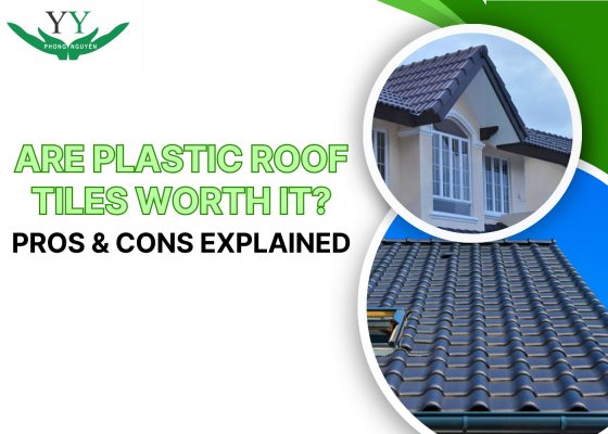 plastic roof tiles