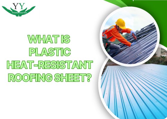 plastic heat-resistant roofing sheets