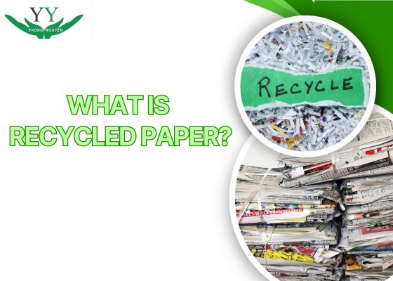 what is recycled paper