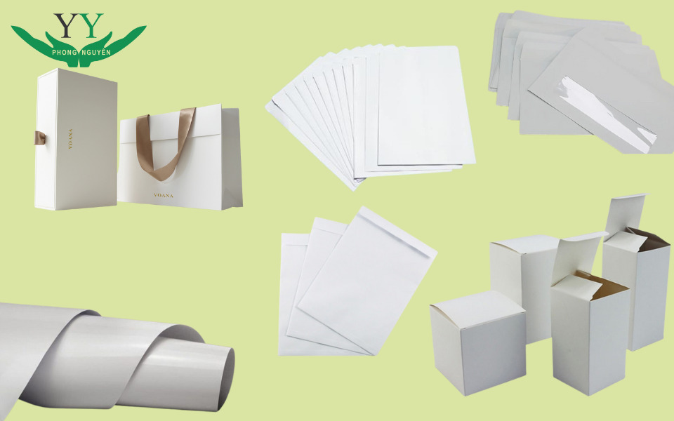 White paper packaging