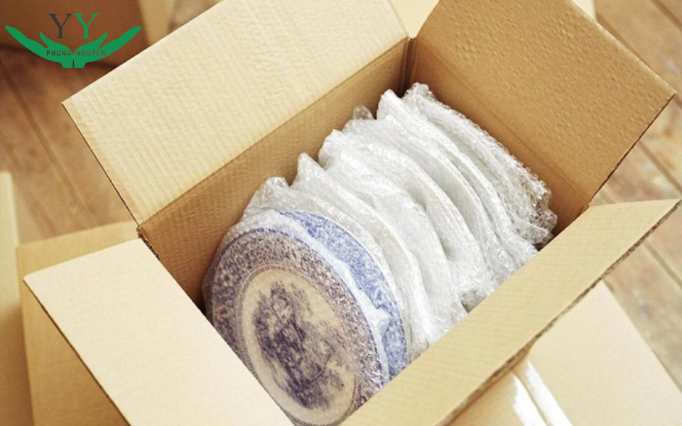 shock-absorbing packaging for products