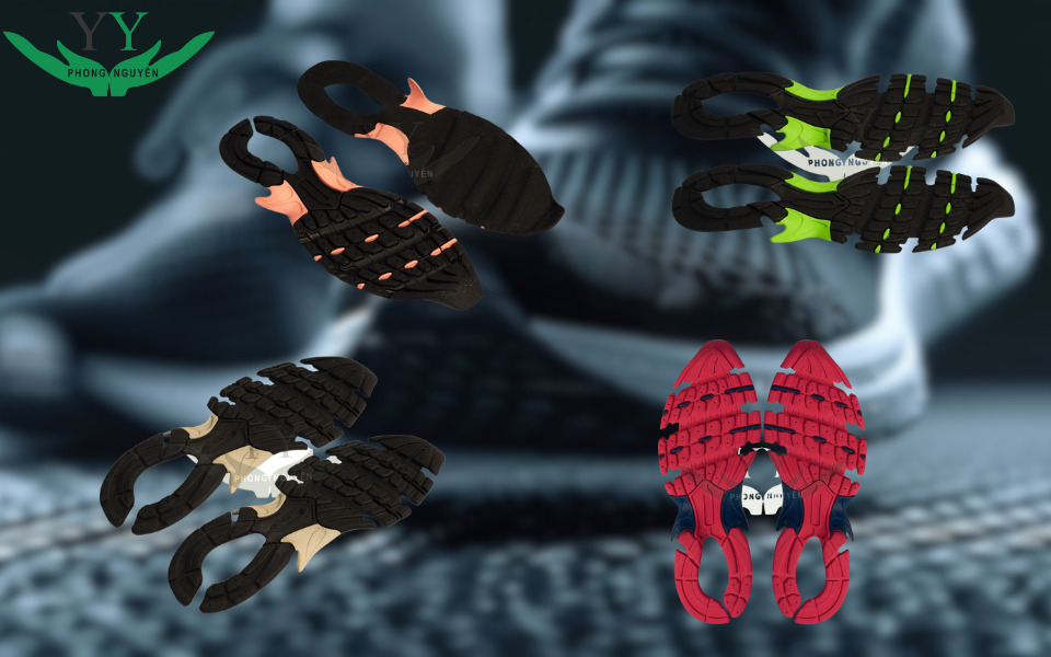 structure and role of running shoe soles