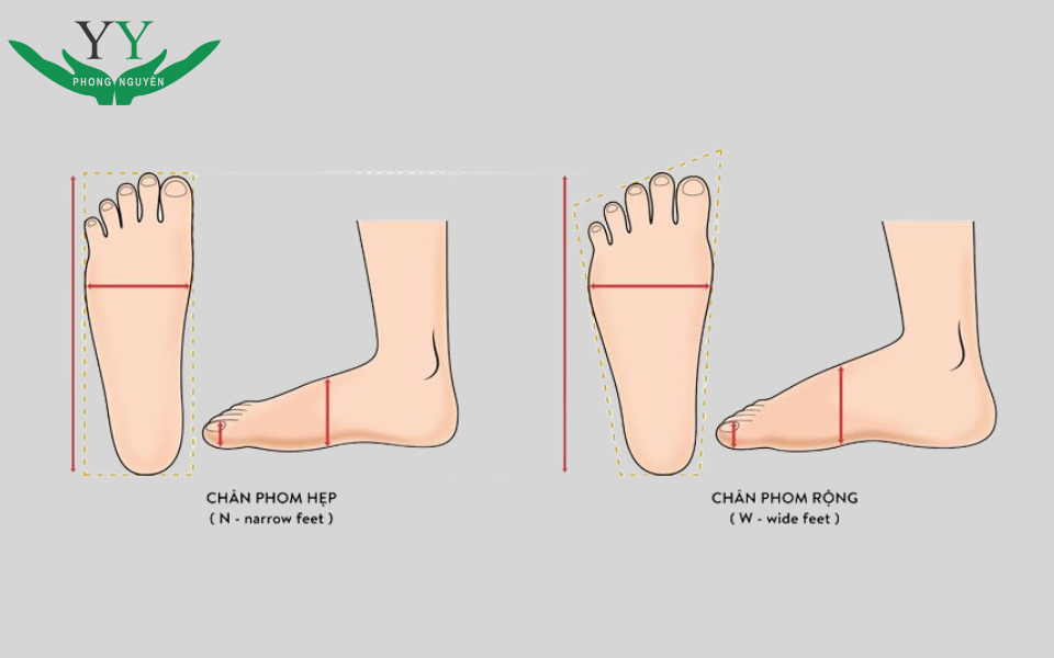 lựa chọn kích cỡ đế giày