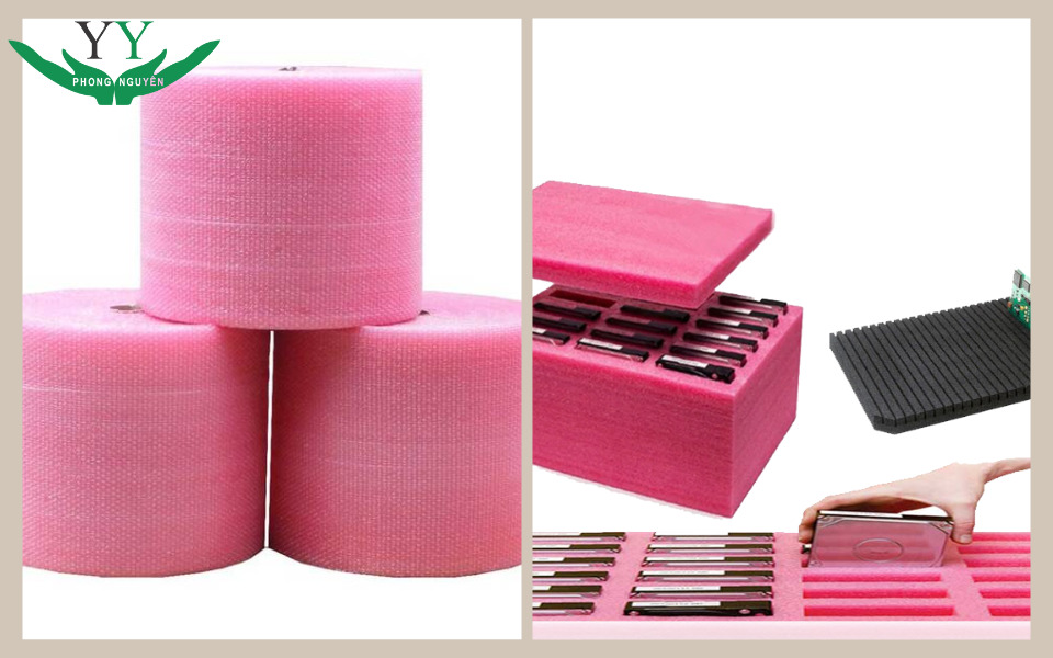 Xốp PE hoặc PU foam