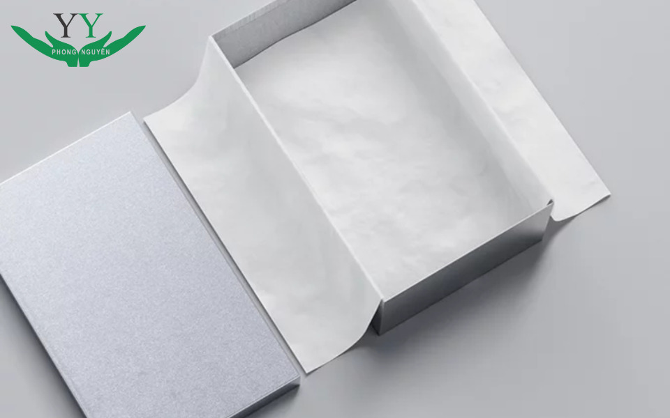 Giấy MG gói giày tráng 1 mặt