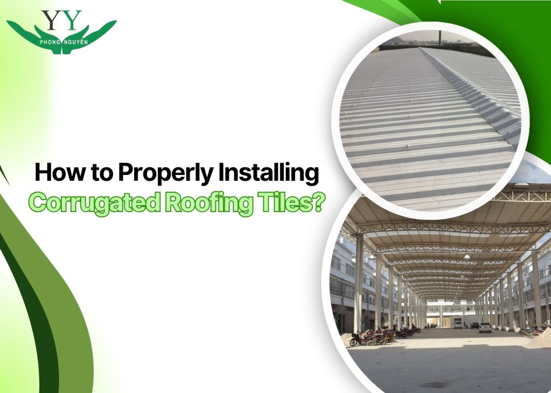 Installing Corrugated Roofing Tiles