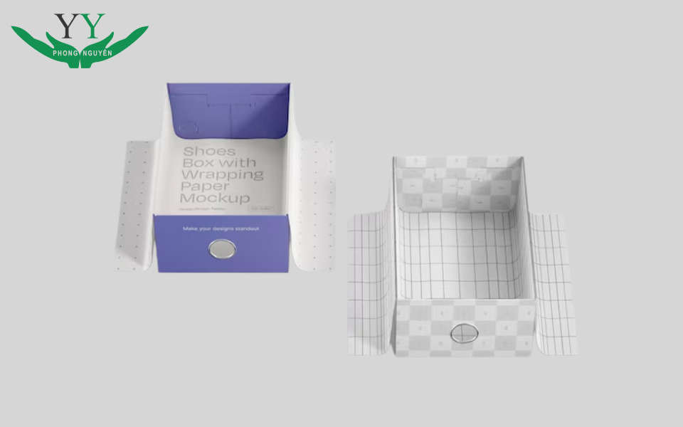 giấy gói nhẵn dùng gói giày