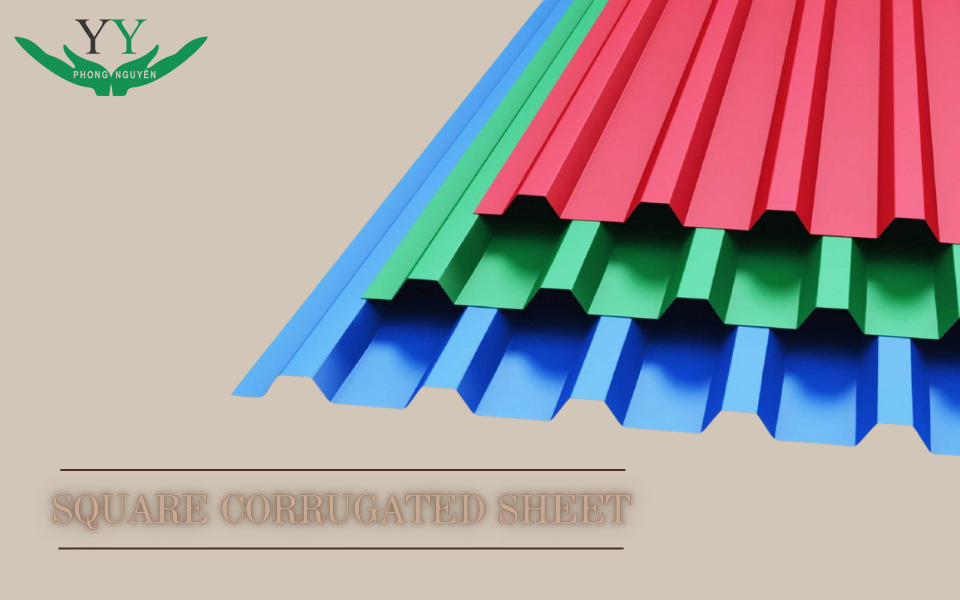 what is square corrugated sheet