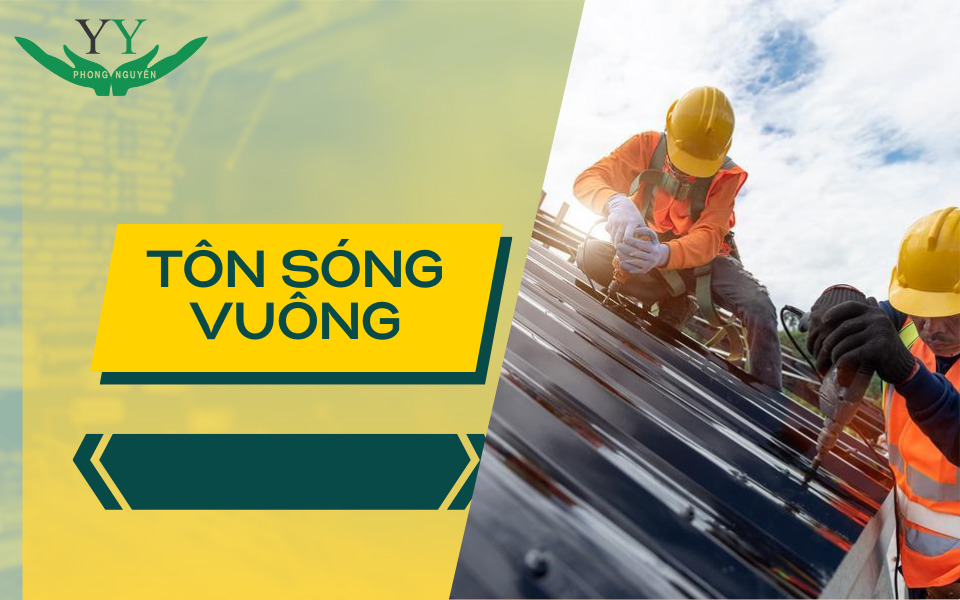 lợp tôn sóng vuông